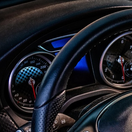 obd scanner car dashboard